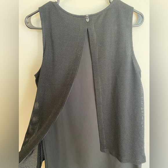 Rudsak Blouse Sleeveless Mesh Layered High Low Multimedia Size S - Picture 7 of 8